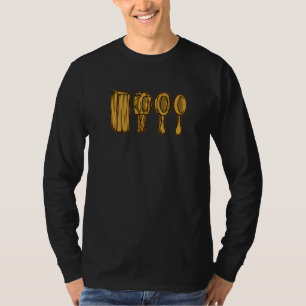 T-shirt Cuillère en bois sculpté pour camping-car aire de