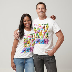 T-shirt Cuillère, Gorgée, Sourire – Tee-shirt des friandis