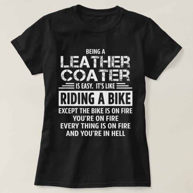 T-shirt Cuir (Design devant)