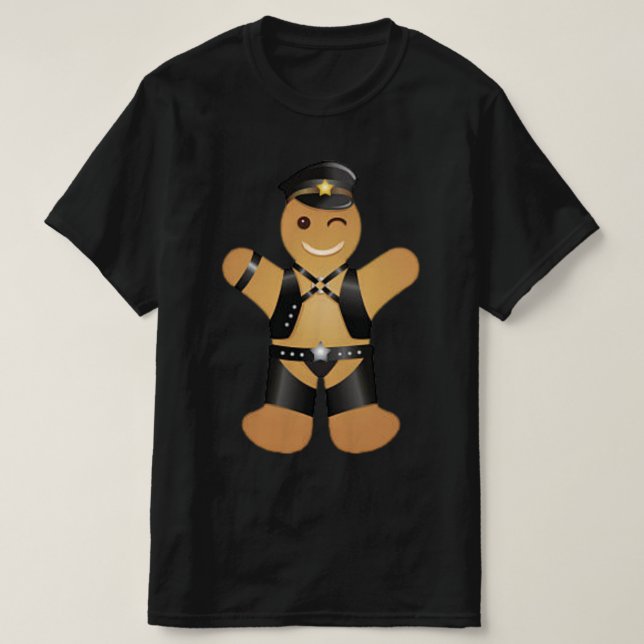 T-shirt Cuir Daddy-Son Motorcycle Moker Funny (Design devant)