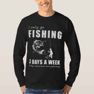 T-shirt Cuir dans les canicules - Je ne vais pêcher que 3 