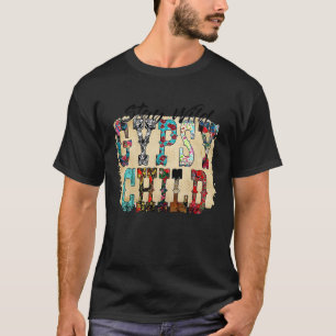 T-shirt Cuir de vache léopard Reste sauvage Enfant gitan O