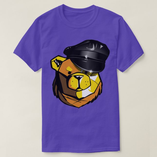 T-SHIRT CUIR D'OURS ROBUSTE (Design devant)