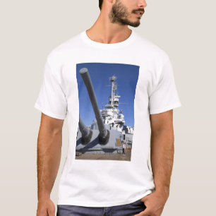 T-shirt Cuirassé d'USS Alabama au mémorial de cuirassé