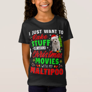 T-Shirt Cuire Des Stups Et Regarder Les Films De Noël Avec