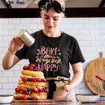T-shirt Cuire Quelqu'Un Heureux Citation Courrier Baker Ch<br><div class="desc">Cuire à quelqu'un heureux lettre citation Baker Chef T-shirt cadeau</div>