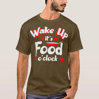 T-shirt Cuisine à l'horloge Cuisinier Grill Chef Cuisine C