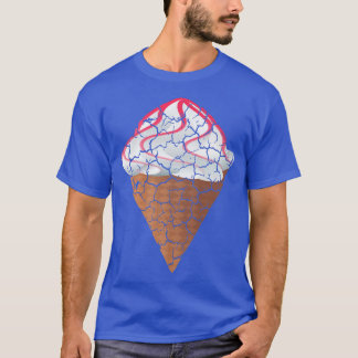 T-shirt cuisine alimentaire nourriture glace cône de crème