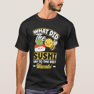 T-shirt Cuisine asiatique Sushi Wasabi