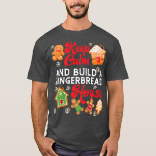 T-shirt Cuisine au pain d'épices Maison Noël Gardez le cal