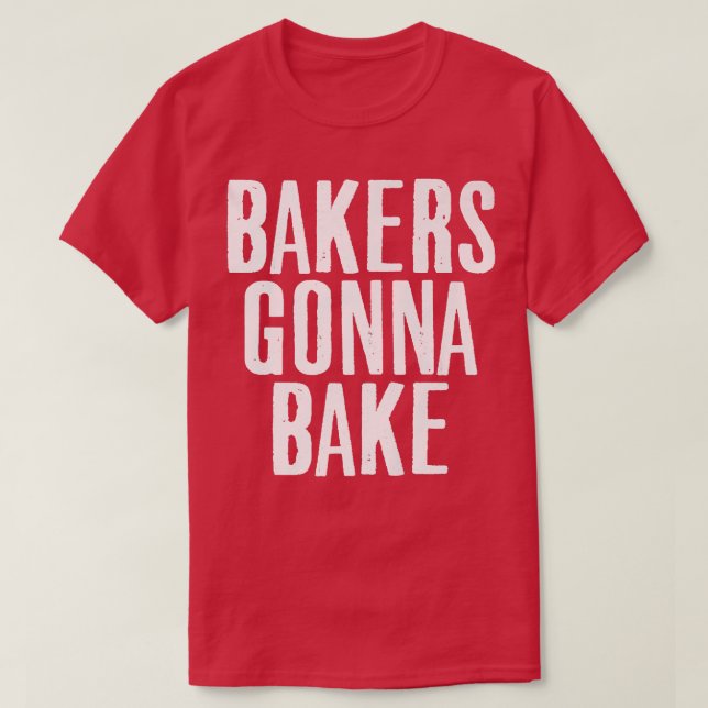 T-shirt Cuisine Baker Va Bake Cuisiner Lover Pun de nourri (Design devant)
