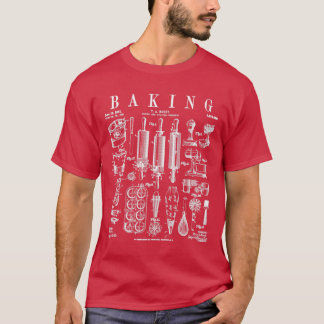 T-shirt Cuisine boulangerie Pâtisserie Chef Cuisine Vintag