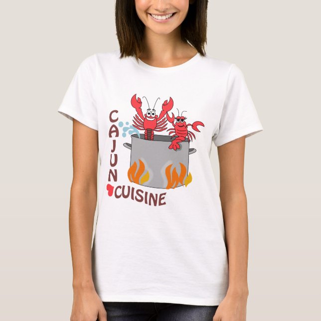 T-shirt Cuisine cajun (Devant)