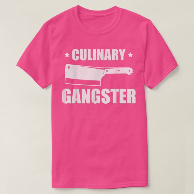 T-shirt Cuisine Chefs Gangster culinaire Sous Chefs Cuisin (Design devant)