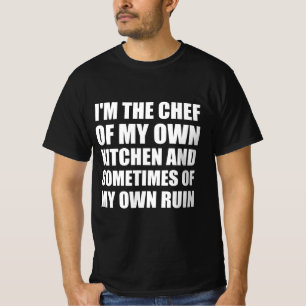 T-shirt Cuisine citation drôle