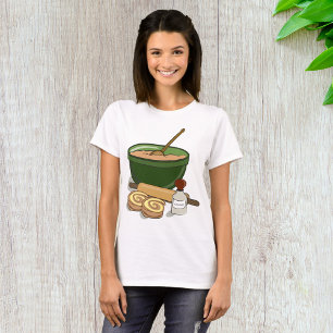 T-shirt Cuisine confortable Ingrédients Cuisine confortabl