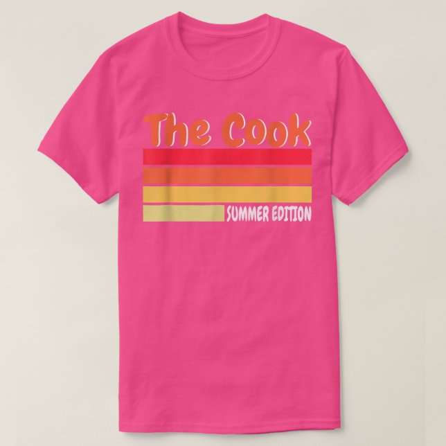 T-shirt cuisine cool Vintage Dire Cook (Design devant)