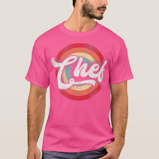 T-shirt Cuisine Cuisine Vintage rétro Chef