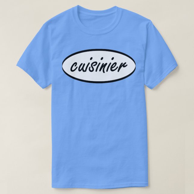 T-shirt cuisine cuisinier (Design devant)