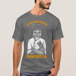 T-shirt Cuisine culinaire Gangster Master Funny Restaurant