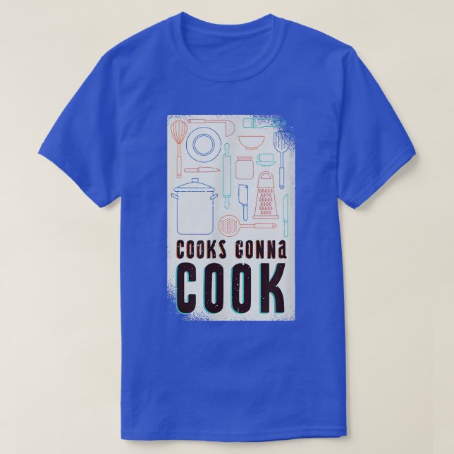 T-shirt Cuisine de cuisiniers (Design devant)