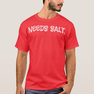 T-shirt Cuisine de cuisson au sel