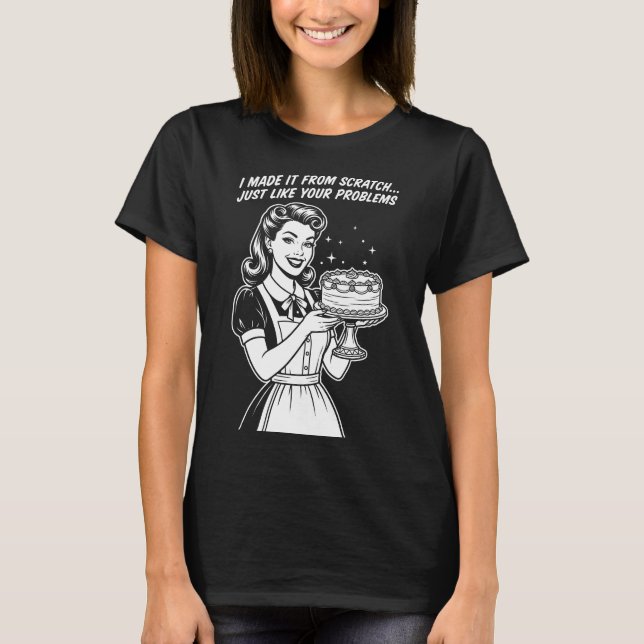 T-shirt Cuisine de femme mariée (Devant)