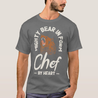 T-shirt Cuisine de l'ours Amoureux des animaux de la bête