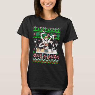 T-shirt Cuisine de Noël du chef laid