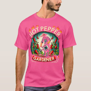 T-shirt Cuisine épicée Lover Chili Peppers Chef Spice Scov