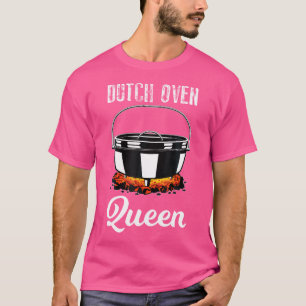 T-shirt Cuisine extérieure de feu de camp Hollandais Reine