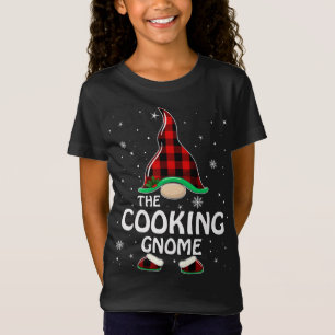 T-Shirt Cuisine Gnome Buffalo Plaid Matching Famille Chris