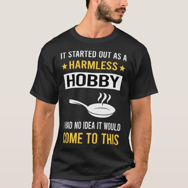 T-shirt Cuisine Hobby sans danger (Devant)