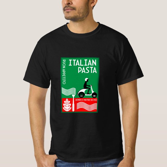 T-shirt Cuisine italienne (Devant)