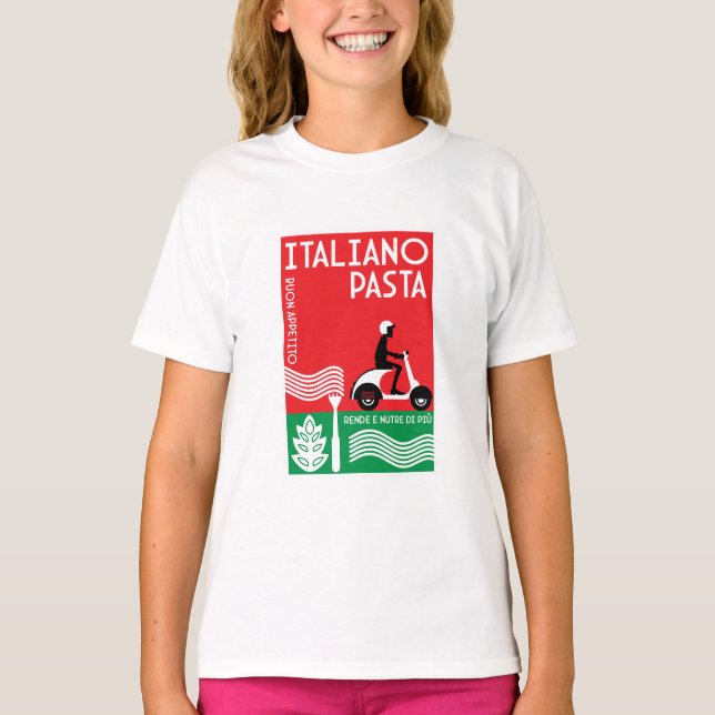 T-shirt Cuisine italienne (Devant)