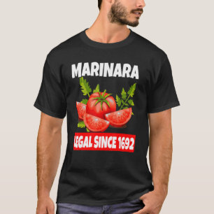 T-shirt Cuisine italienne Pun Marinara Sauce tomate
