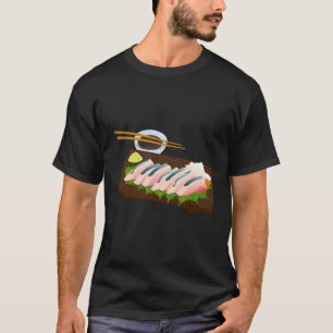 T-shirt Cuisine Japonaise Et Cuisine Asiatique Sushi Sushi