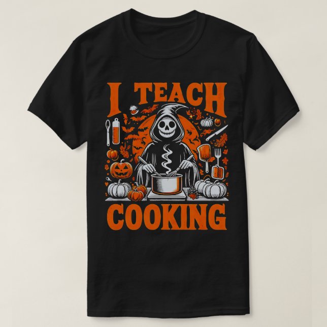 T-shirt Cuisine Obsès Chef School Cuisine classique pour l (Design devant)