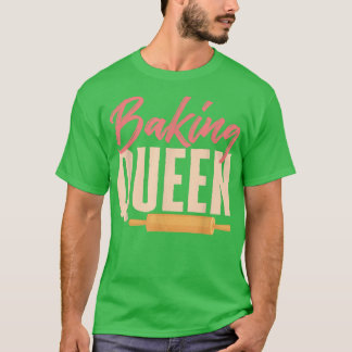 T-shirt Cuisine Queen Baker Profession Pâtisserie Lover