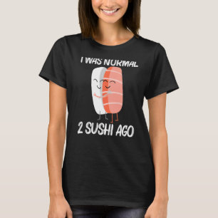 T-shirt Cuisine Sushi Pour Hommes Femmes Cuisine Japonaise