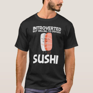 T-shirt Cuisine Sushi Pour Hommes Femmes Cuisine Japonaise
