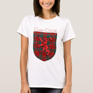 T-shirt Cuisine Tartan Scottish Plaid Lion Rampant