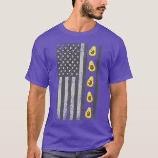 T-shirt Cuisine Végétale Et Adulte Avocado Ou Guacamole Ou