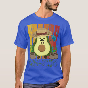 T-shirt Cuisine Végétale Et Adulte Avocado Ou Guacamole Ou