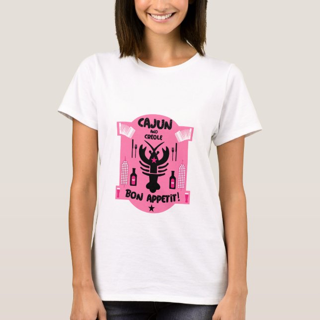 T-shirt Cuisines Cajun et Créole (Devant)