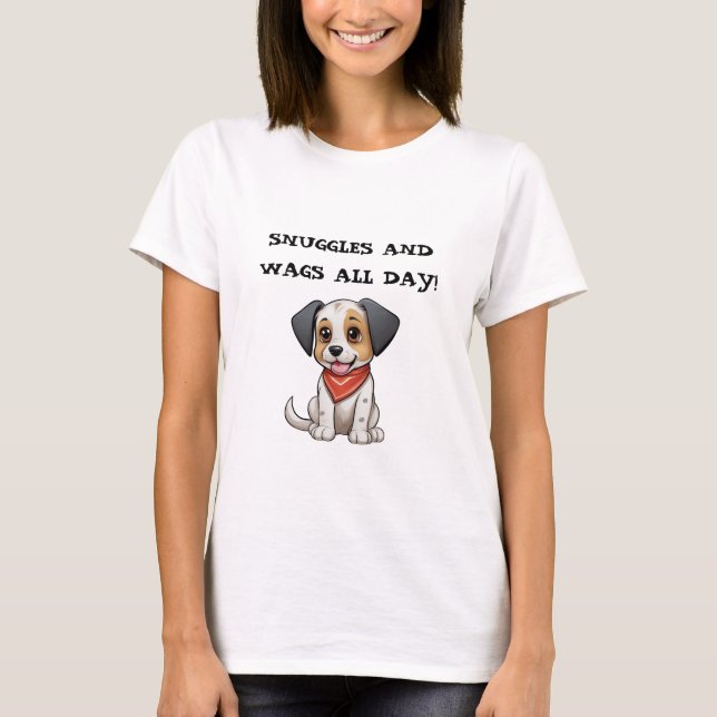 T-shirt Cuisines Canines Thé" (Devant)