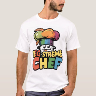 T-shirt Cuisinier à la sauce d'oeuf : craqué et prêt à cui