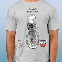 Cuisinier Chat Drôle Personnalisé Tête Cuisinier C