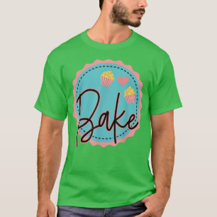 T-shirt Cuisinier Chef pâtissier Baker Cupcakes Pain Gâtea