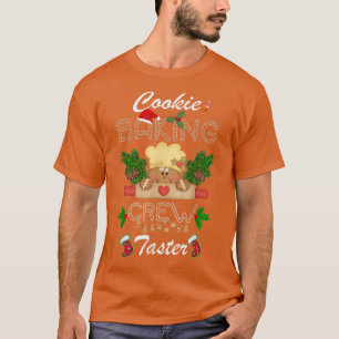 T-shirt Cuisinier Cuisine Crew Taster Gingerpain Noël Ma